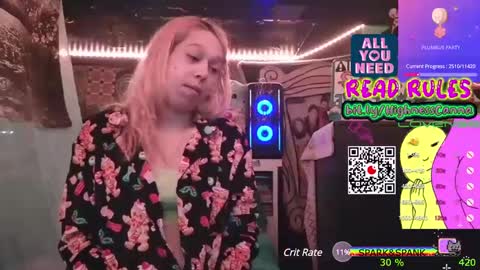 Snapshot of highnesscanna chatting on December 31, 2024, 3:31 pm HiGHNESS CANNA online show from December 31, 2024, 3:31 pm