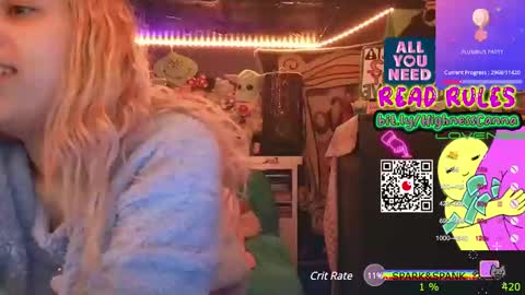 Snapshot of highnesscanna chatting on January 5, 2025, 8:11 am HiGHNESS CANNA online show from January 5, 2025, 8:11 am