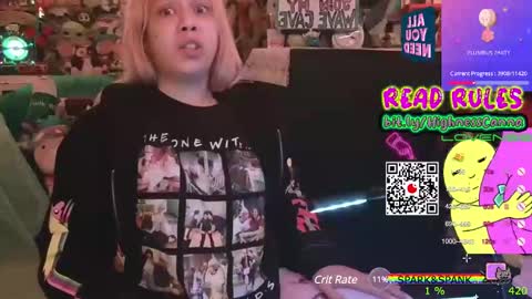 Snapshot of highnesscanna chatting on January 11, 2025, 1:53 pm HiGHNESS CANNA online show from January 11, 2025, 1:53 pm