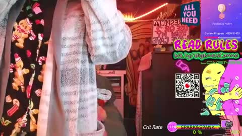 Snapshot of highnesscanna chatting on January 25, 2025, 2:26 am HiGHNESS CANNA online show from January 25, 2025, 2:26 am