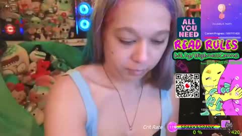 Snapshot of highnesscanna chatting on January 26, 2025, 10:57 pm HiGHNESS CANNA online show from January 26, 2025, 10:57 pm