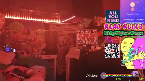 Snapshot of highnesscanna chatting on February 22, 2025, 9:01 am HiGHNESS CANNA online show from February 22, 2025, 9:01 am