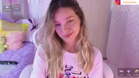 Snapshot of imlarisamaia chatting on March 10, 2025, 10:55 pm Larisa online show from March 10, 2025, 10:55 pm