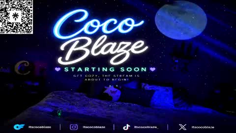 CoCo Blaze online show from July 28, 2026, 2:18 am