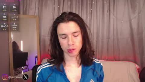 Hey im Jaxxxon check my info     online show from July 22, 2026, 12:19 pm