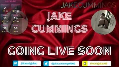 Jake Cummings online show from July 14, 2026, 12:02 am
