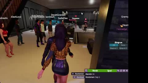 Snapshot of jstel chatting on February 23, 2025, 2:04 pm EleniGr online show from February 23, 2025, 2:04 pm