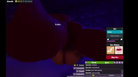 Snapshot of jstel chatting on February 25, 2025, 6:58 am EleniGr online show from February 25, 2025, 6:58 am