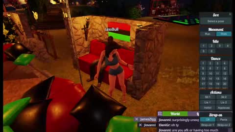 Snapshot of jstel chatting on February 27, 2025, 9:47 pm EleniGr online show from February 27, 2025, 9:47 pm