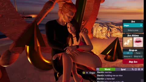 Snapshot of jstel chatting on March 4, 2025, 12:07 am EleniGr online show from March 4, 2025, 12:07 am