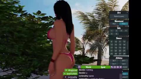 Snapshot of jstel chatting on March 8, 2025, 7:31 pm EleniGr online show from March 8, 2025, 7:31 pm