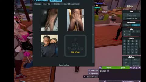 Snapshot of jstel chatting on September 18, 2025, 4:53 pm EleniGr online show from September 18, 2025, 4:53 pm