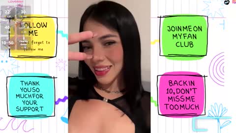 Snapshot of julietariverss chatting on November 16, 2025, 10:10 am Julieta online show from November 16, 2025, 10:10 am