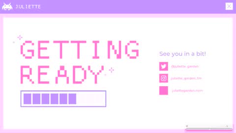 Snapshot of juliette_garden chatting on November 22, 2025, 2:43 am Here most days 3 online show from November 22, 2025, 2:43 am