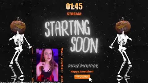 June Juniper online show from October 6, 2025, 11:24 pm