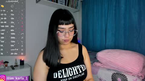 Snapshot of karla__1 chatting on January 5, 2025, 12:10 pm Ill be on at sunday see u Lynn Could u help me to reach 100 Thmbs upp plssss Independent girl 3 online show from January 5, 2025, 12:10 pm