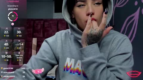 Snapshot of kiara_fox__ chatting on February 22, 2026, 8:02 am KIARA FOX online show from February 22, 2026, 8:02 am