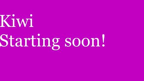 Kiwi online show from January 14, 2026, 12:00 pm