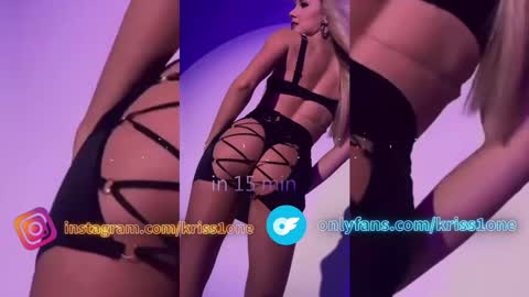 Snapshot of krissone chatting on January 22, 2025, 1:32 pm Kristina online show from January 22, 2025, 1:32 pm