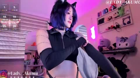 Snapshot of lady_akumu chatting on May 15, 2026, 2:57 pm Lady Akumu - - online show from May 15, 2026, 2:57 pm