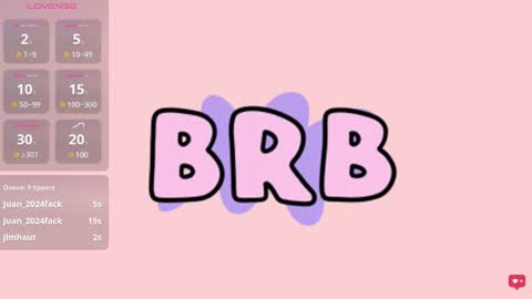 Snapshot of lady_noize chatting on January 27, 2025, 11:00 pm Lady online show from January 27, 2025, 11:00 pm