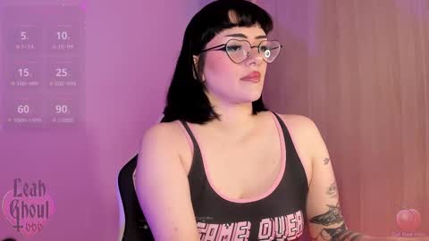 Snapshot of leahghoul666 chatting on February 12, 2025, 3:07 am Leah Independent Model OF leahghoul666 online show from February 12, 2025, 3:07 am