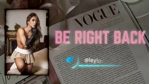 INSTA leylasteel model         online show from March 15, 2026, 11:38 am