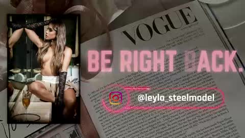 INSTA leylasteel model         online show from April 8, 2026, 12:05 pm