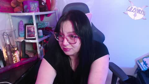 Snapshot of lilomoon69 chatting on January 11, 2025, 6:45 am Lilo online show from January 11, 2025, 6:45 am