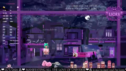 im Liora uwu   online show from January 17, 2026, 2:27 am