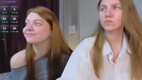 Hello our names are Kate and Alice this is our first day here. online show from March 12, 2025, 12:04 pm