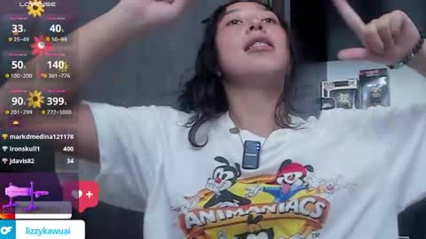 lizzy online show from April 18, 2026, 7:58 pm