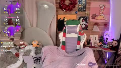 Snapshot of lolaa_bunnyy chatting on December 23, 2024, 4:33 am Lola Bunny online show from December 23, 2024, 4:33 am