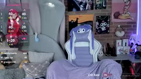 Snapshot of lolaa_bunnyy chatting on February 23, 2025, 8:28 am Lola Bunny online show from February 23, 2025, 8:28 am