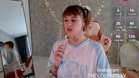 Snapshot of lolymolli chatting on September 23, 2025, 10:07 am Molli online show from September 23, 2025, 10:07 am