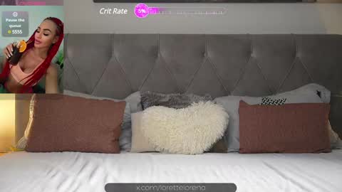 Snapshot of lorettelorenaa chatting on February 24, 2025, 8:03 pm LoretteLorena online show from February 24, 2025, 8:03 pm