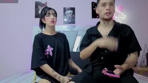 Snapshot of loversinfire chatting on October 29, 2025, 8:27 am sofia and bryan online show from October 29, 2025, 8:27 am