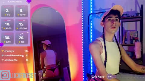 Snapshot of luca_frost chatting on November 8, 2025, 10:59 am Luca online show from November 8, 2025, 10:59 am