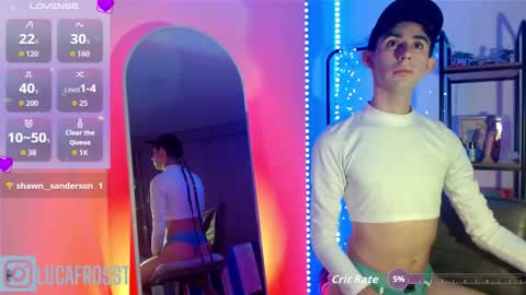 Snapshot of luca_frost chatting on November 10, 2025, 11:20 am Luca online show from November 10, 2025, 11:20 am