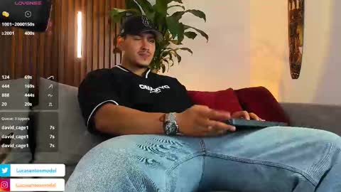 LUCA SANTOS online show from March 8, 2026, 12:30 am