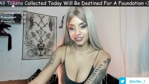 Snapshot of luci_fer_devil_1 chatting on January 28, 2025, 5:00 am Veronica Rati online show from January 28, 2025, 5:00 am
