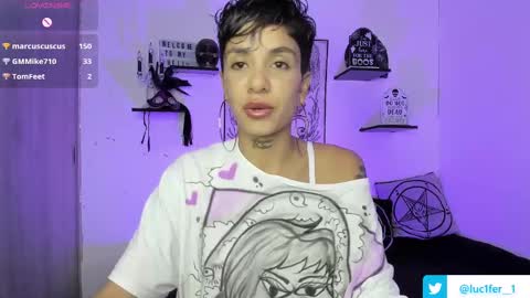 Snapshot of luci_fer_devil_1 chatting on February 14, 2025, 5:03 pm Veronica Rati online show from February 14, 2025, 5:03 pm