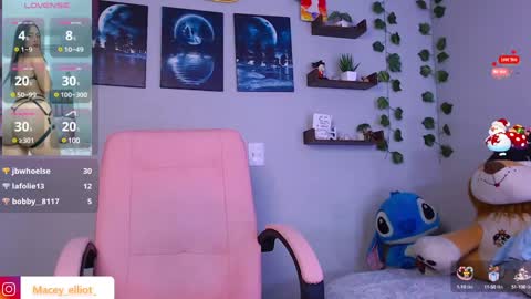 Snapshot of macey_hairy chatting on December 23, 2024, 2:45 am Macey Elliot Modelo Independiente online show from December 23, 2024, 2:45 am