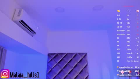 Snapshot of malaia_hills chatting on March 8, 2025, 1:39 am Call Me Mala online show from March 8, 2025, 1:39 am