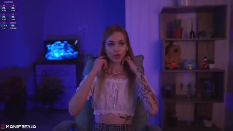 Snapshot of manifreyja chatting on December 8, 2024, 3:43 am Amelie online show from December 8, 2024, 3:43 am