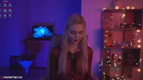 Snapshot of manifreyja chatting on February 1, 2025, 11:06 pm Amelie online show from February 1, 2025, 11:06 pm