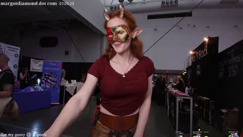 Snapshot of margotdiamond chatting on February 2, 2025, 11:42 pm online show from February 2, 2025, 11:42 pm