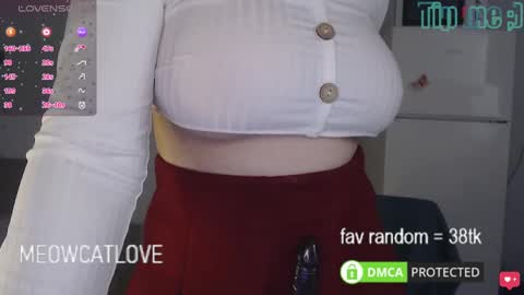 meowcatlove online show from March 8, 2025, 6:37 pm