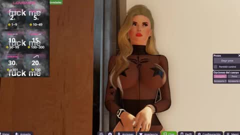 Mia online show from November 8, 2025, 2:45 am