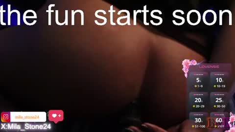 Snapshot of mila_stone24 chatting on July 15, 2026, 11:04 am Mila online show from July 15, 2026, 11:04 am